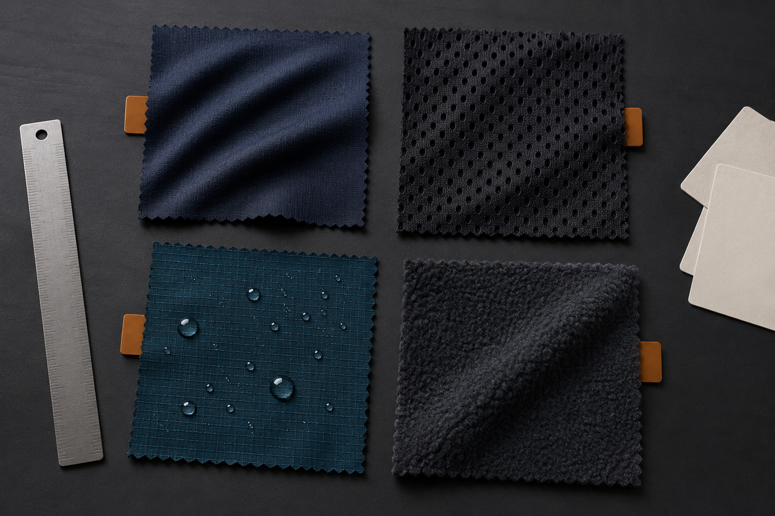 Performance Textiles Representative samples